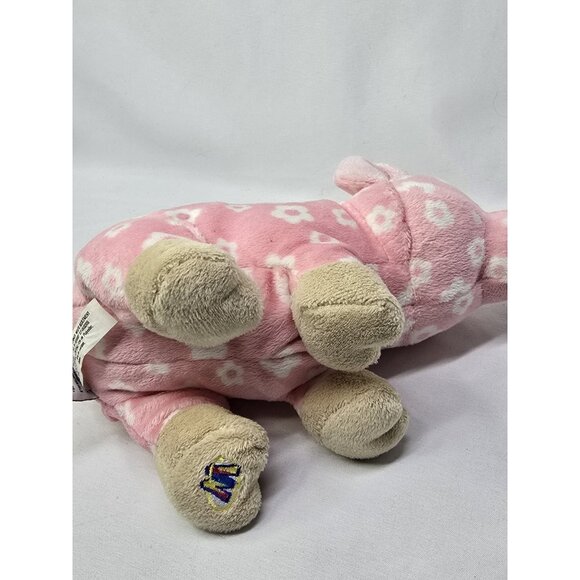 Ganz Webkinz Cute Daisy Pig Pink Floral 9" Stuffed Animal Plush Toy NO CODE - Picture 4 of 6